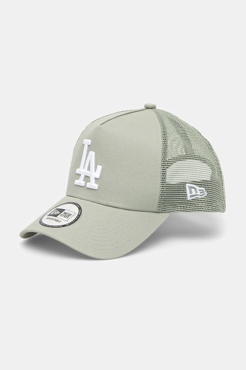 New Era sapca culoarea verde, cu imprimeu, 60595190