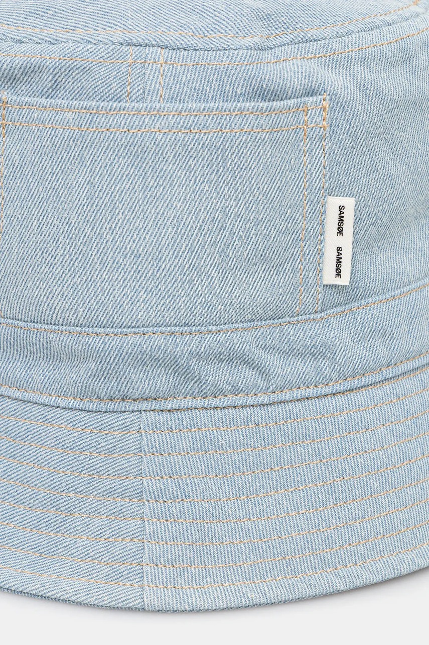 Шляпа из хлопка Samsoe Samsoe SAMORY хлопковое U25100007