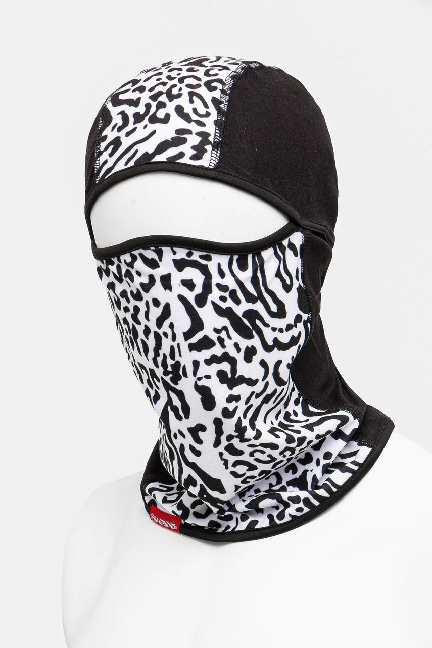 Μπαλακλάβα λαιμού Sprayground χρώμα: μαύρο, 910HW376NSZ φωτογραφία