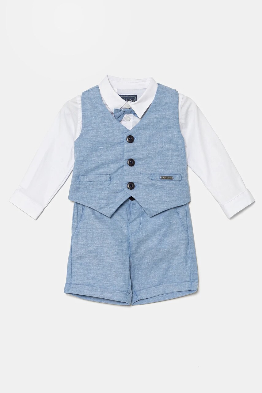 Levně Kojenecká sada Guess modrá barva, I5RG21 WF6P0