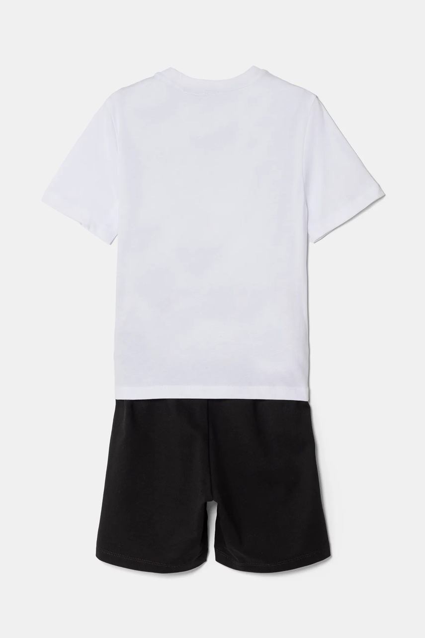 Детский комплект из хлопка EA7 Emporio Armani цвет белый 7B000043 AF10378 Детский комплект из хлопка EA7 Emporio Armani цвет белый 7B000043 AF10378