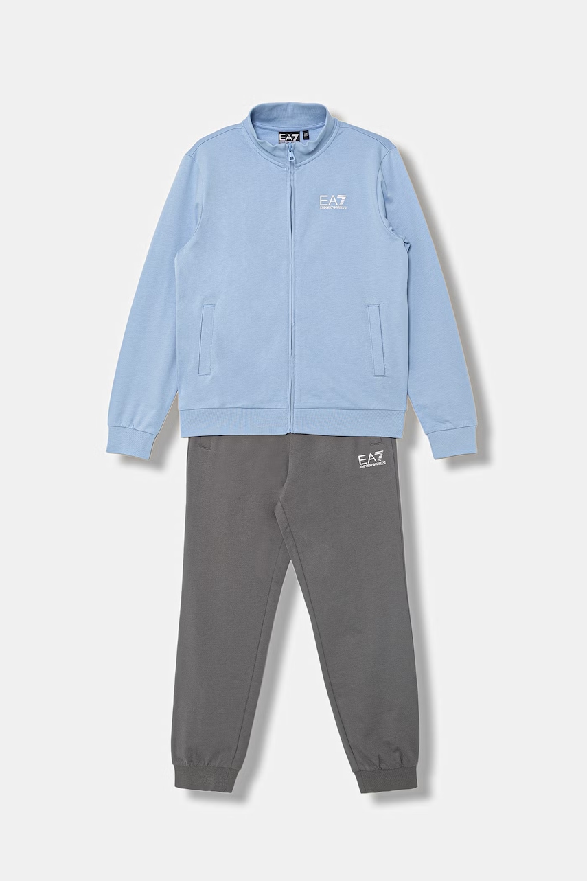 EA7 Emporio Armani compleu de trening pentru copii din bumbac