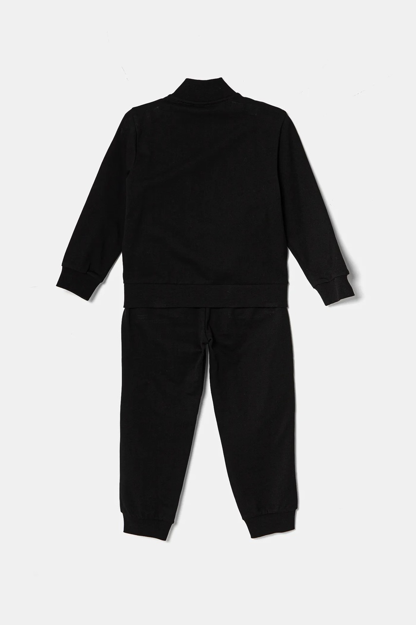 Детский хлопковый спортивный костюм EA7 Emporio Armani цвет чёрный 7B000030 AF10380 Детский хлопковый спортивный костюм EA7 Emporio Armani цвет чёрный 7B000030 AF10380