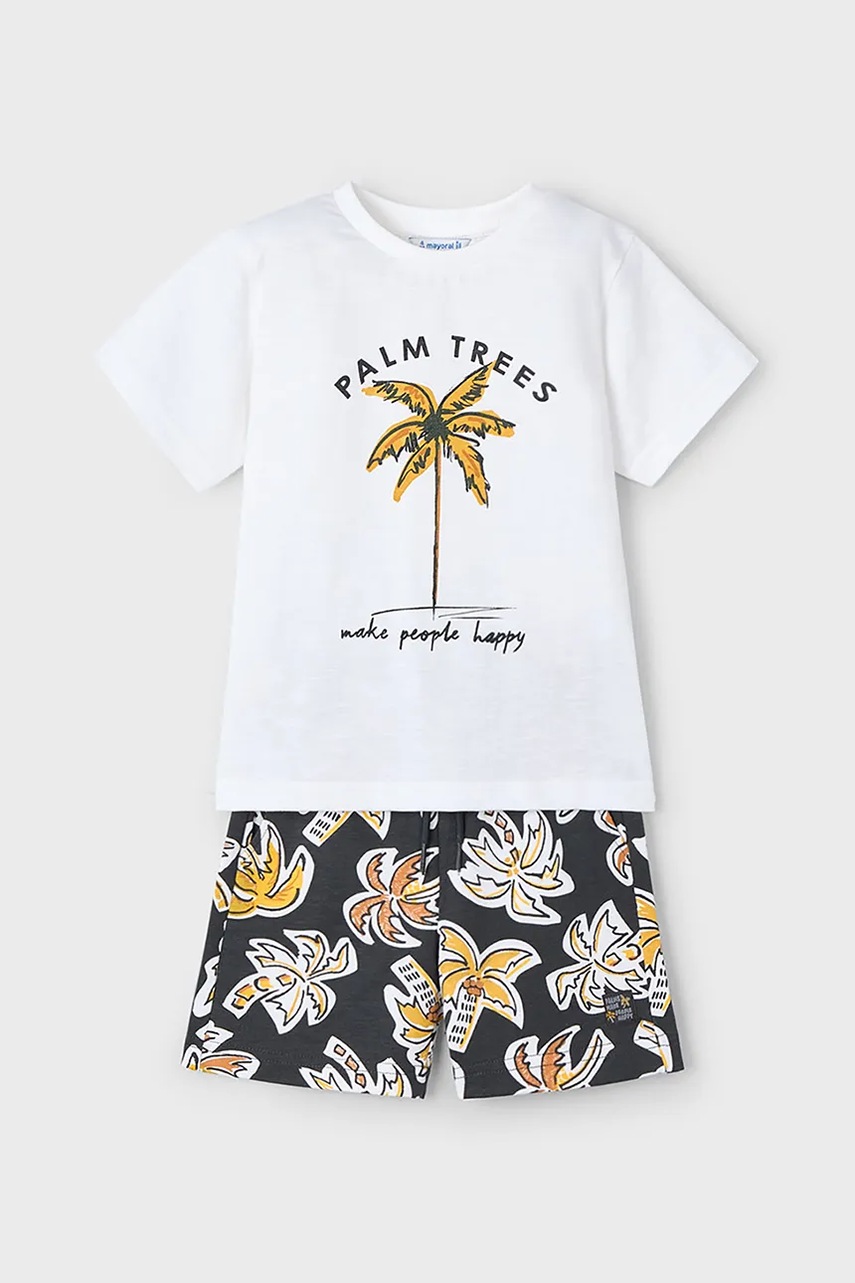 Детский комплект из хлопка Mayoral цвет чёрный 3604 Детский комплект из хлопка Mayoral цвет чёрный 3604