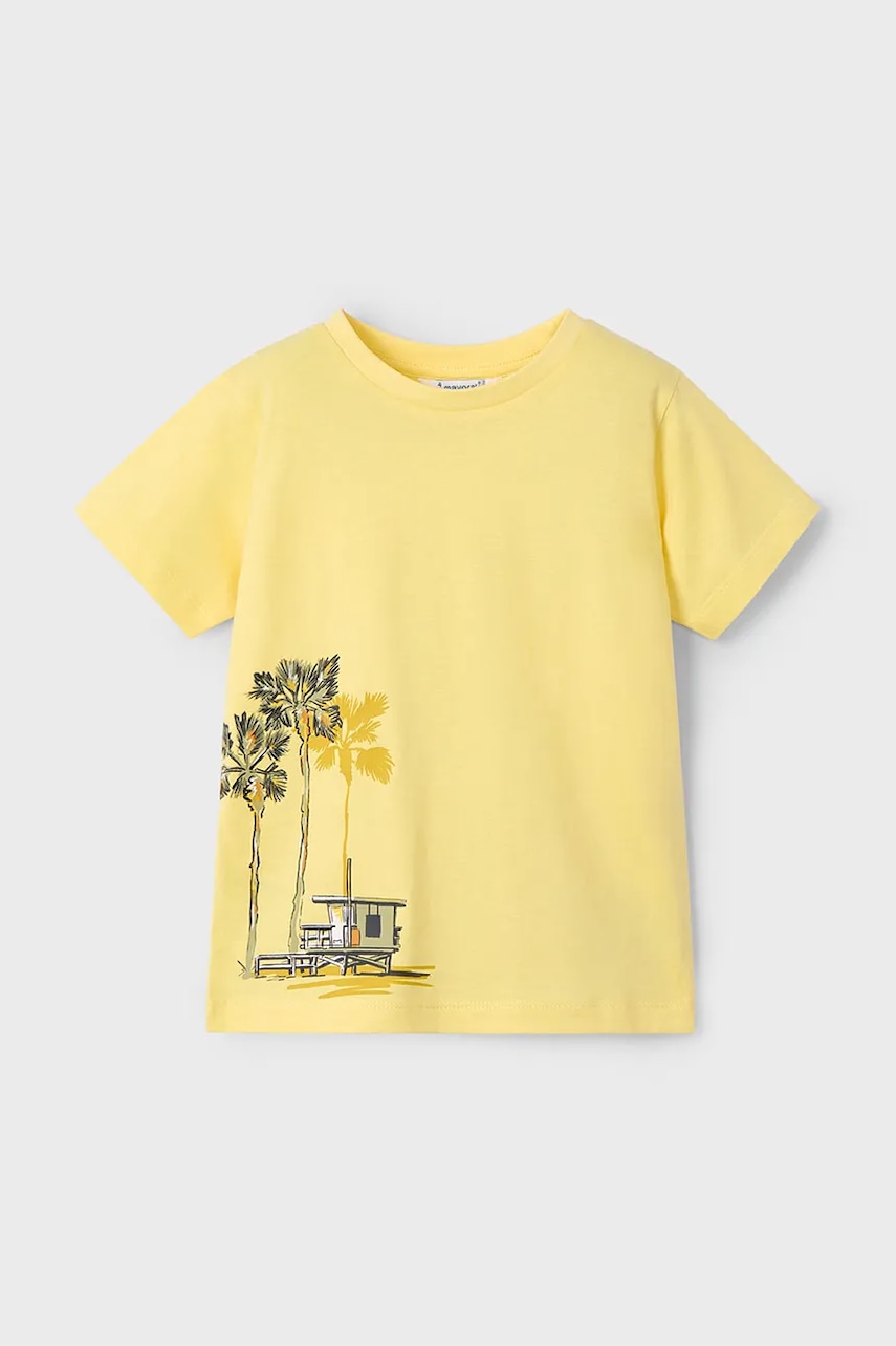 Детский комплект из хлопка Mayoral цвет жёлтый 3606 в Херсоне Детский комплект из хлопка Mayoral цвет жёлтый 3606 в Херсоне