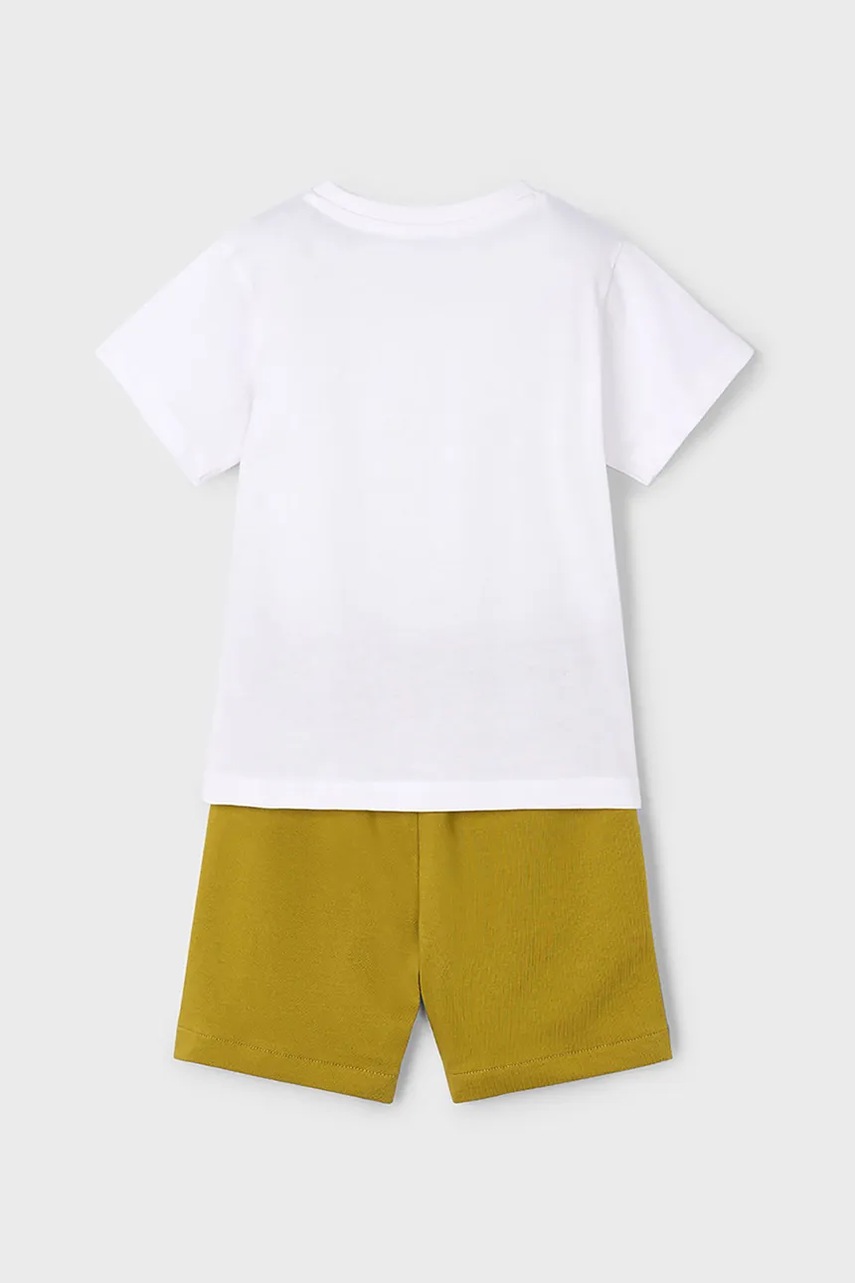 Детский комплект из хлопка Mayoral цвет жёлтый 3609