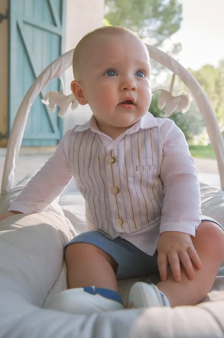 Mayoral Newborn compleu bebe culoarea bej, 1212