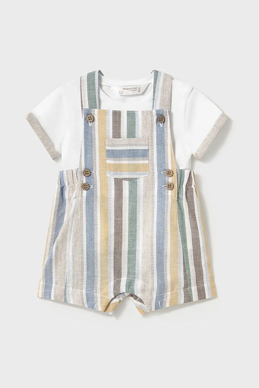 Mayoral Newborn compleu bebe culoarea bej, 1621