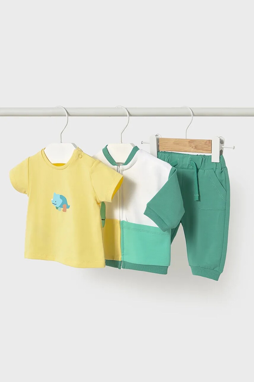 Mayoral Newborn trening bebelusi culoarea verde, 1802