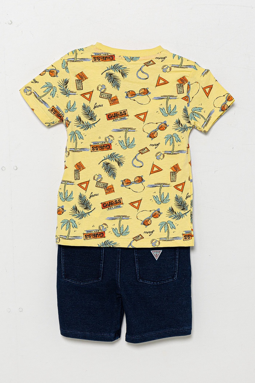 Дитячий комплект Guess колір жовтий N5GG00 K8HM4