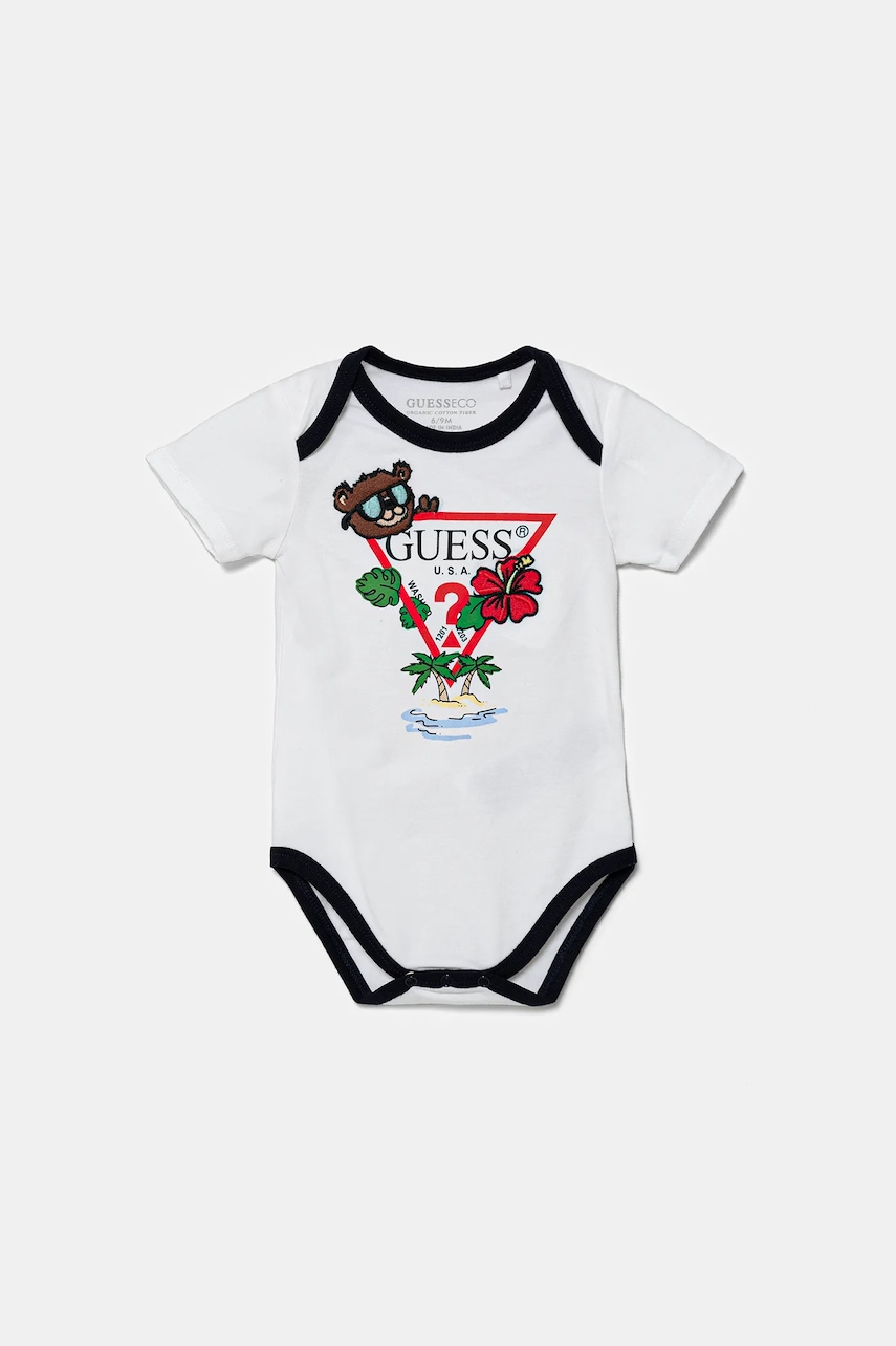 Комплект для младенцев Guess 3 шт цвет зелёный P5GG05 K6YW1 Комплект для младенцев Guess 3 шт цвет зелёный P5GG05 K6YW1