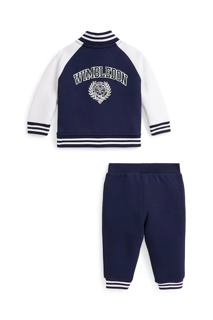 Cпортивний костюм для немовлят Polo Ralph Lauren Wimbledon Collection колір синій 320970410001