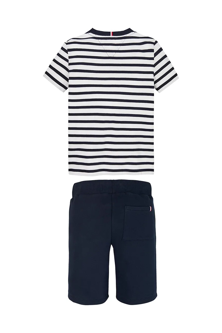 Дитячий бавовняний комплект Tommy Hilfiger колір синій KB0KB09666