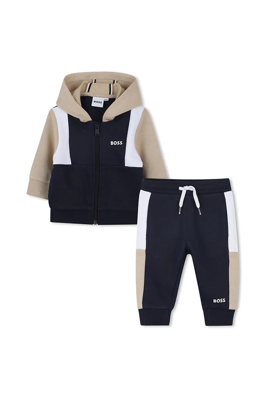 BOSS trening bebelusi culoarea albastru marin, J52129