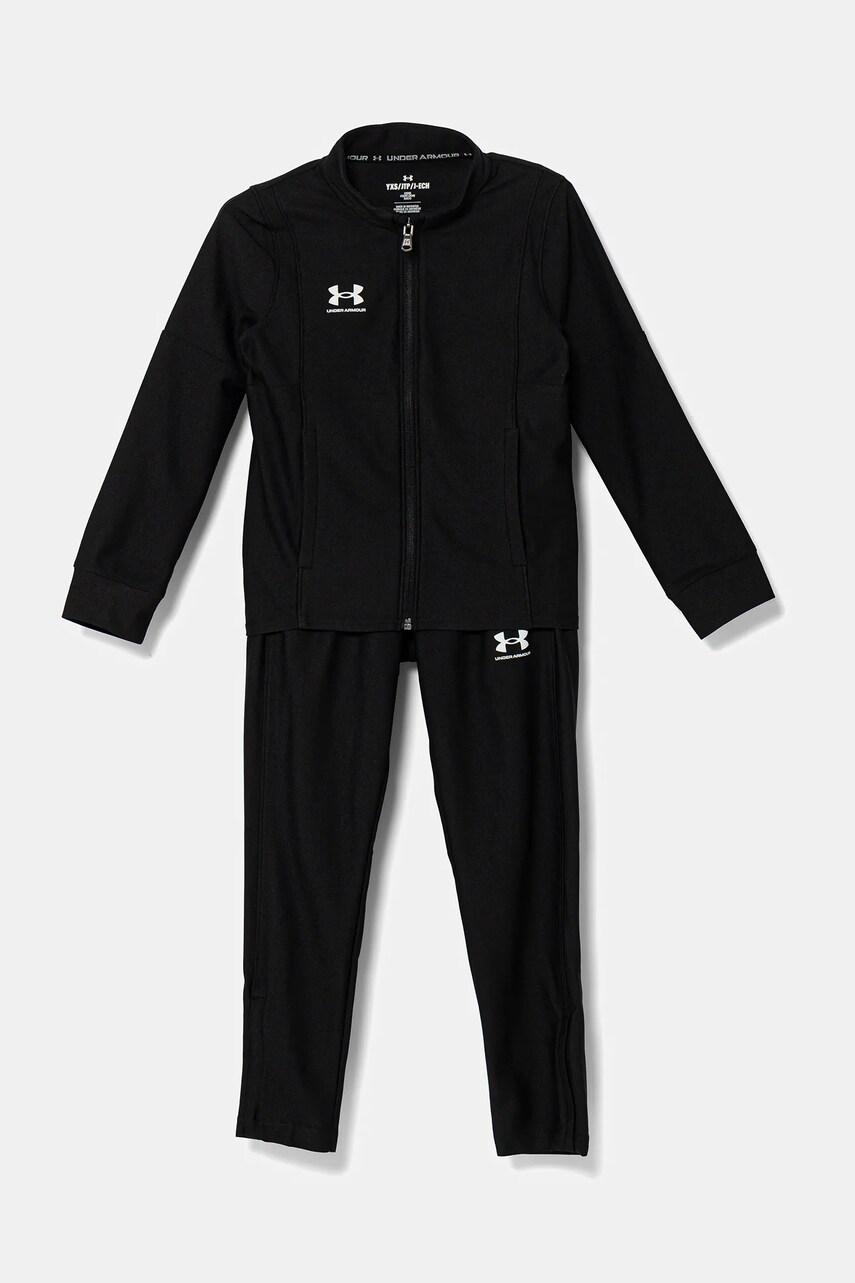 Under Armour trening copii Challenger Tracksuit culoarea negru, 1379708 Under Armour trening copii Challenger Tracksuit culoarea negru, 1379708