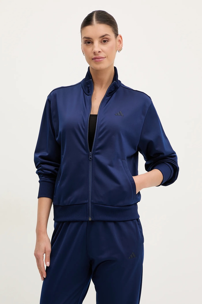 adidas melegítő szett Feelcozy sötétkék, női, JD2706 termék 2. képe