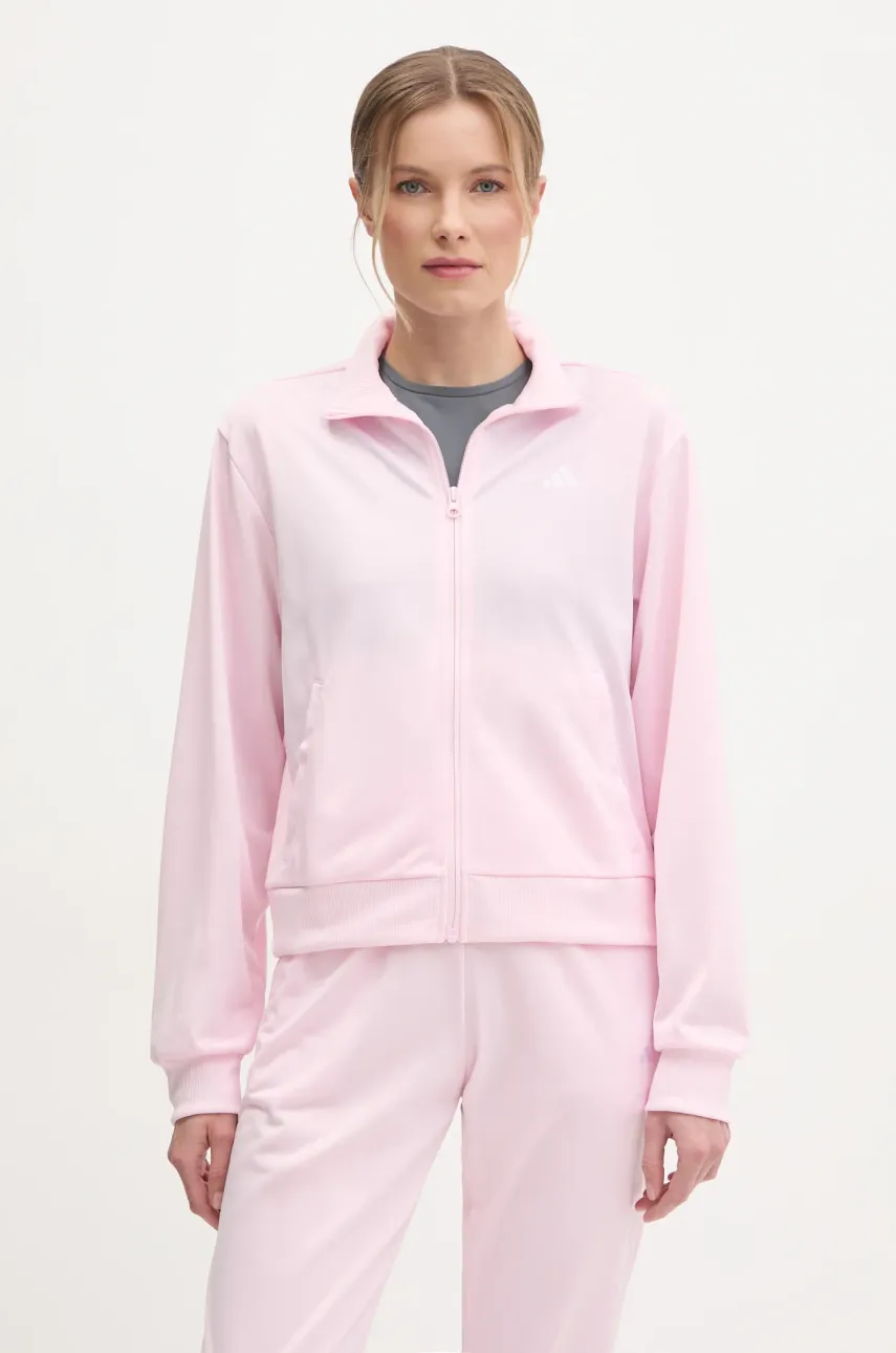 Спортивный костюм adidas Feelcozy женский цвет розовый JD4476 Спортивный костюм adidas Feelcozy женский цвет розовый JD4476