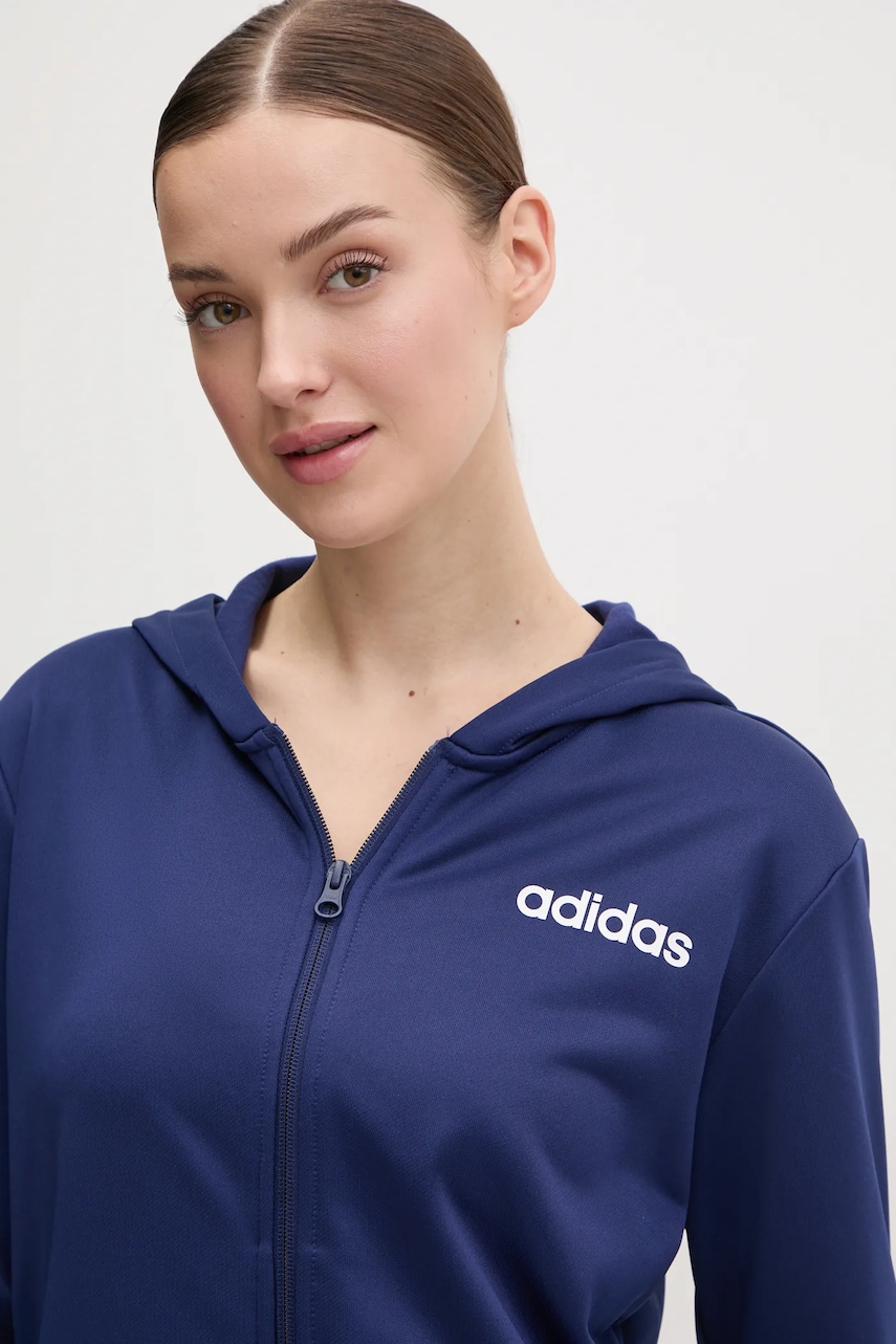 Φόρμα adidas LINEAR TS χρώμα: ναυτικό μπλε, JD2696 φωτογραφία