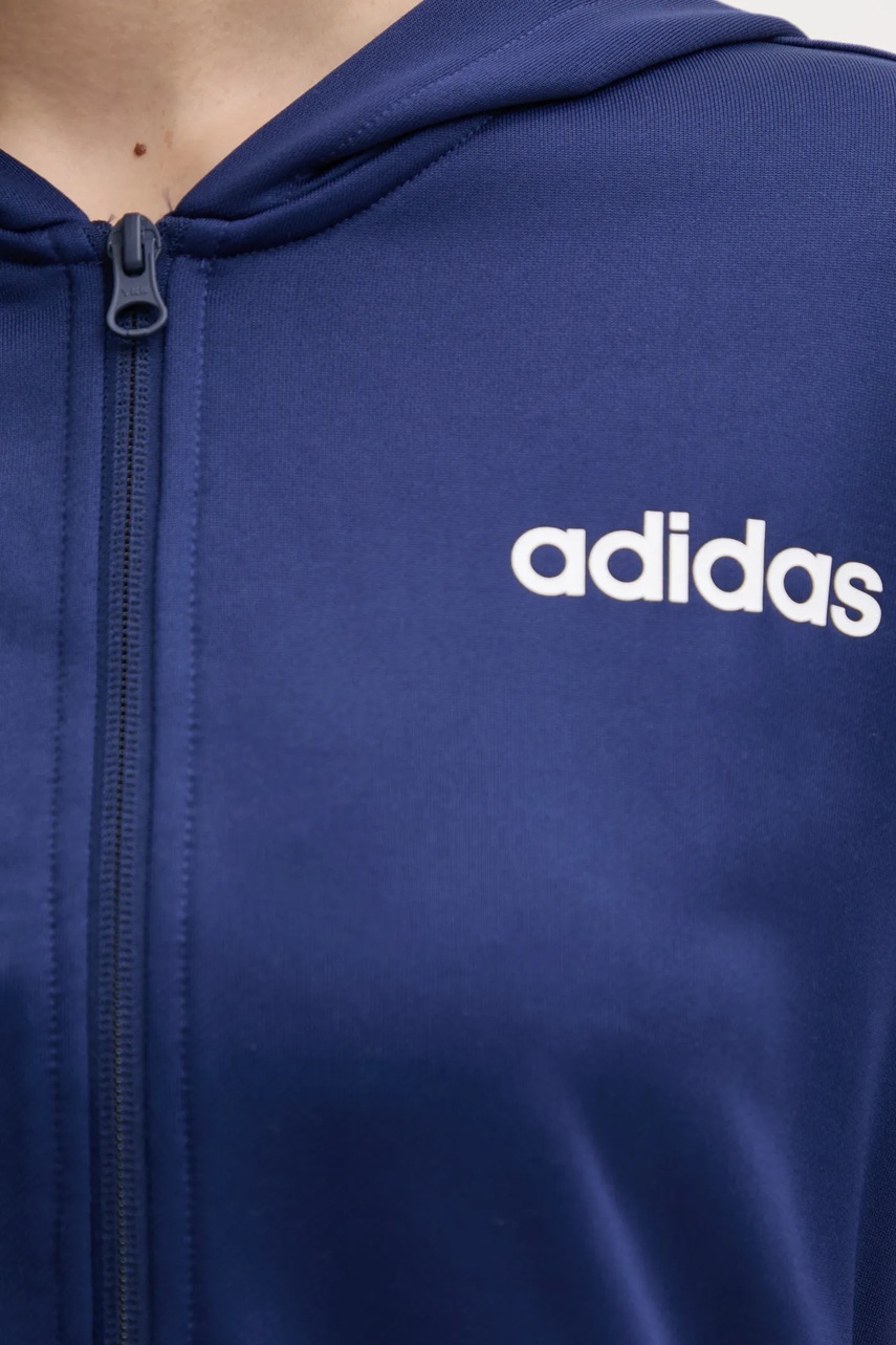 Φόρμα adidas LINEAR TS χρώμα: ναυτικό μπλε, JD2696 φωτογραφία