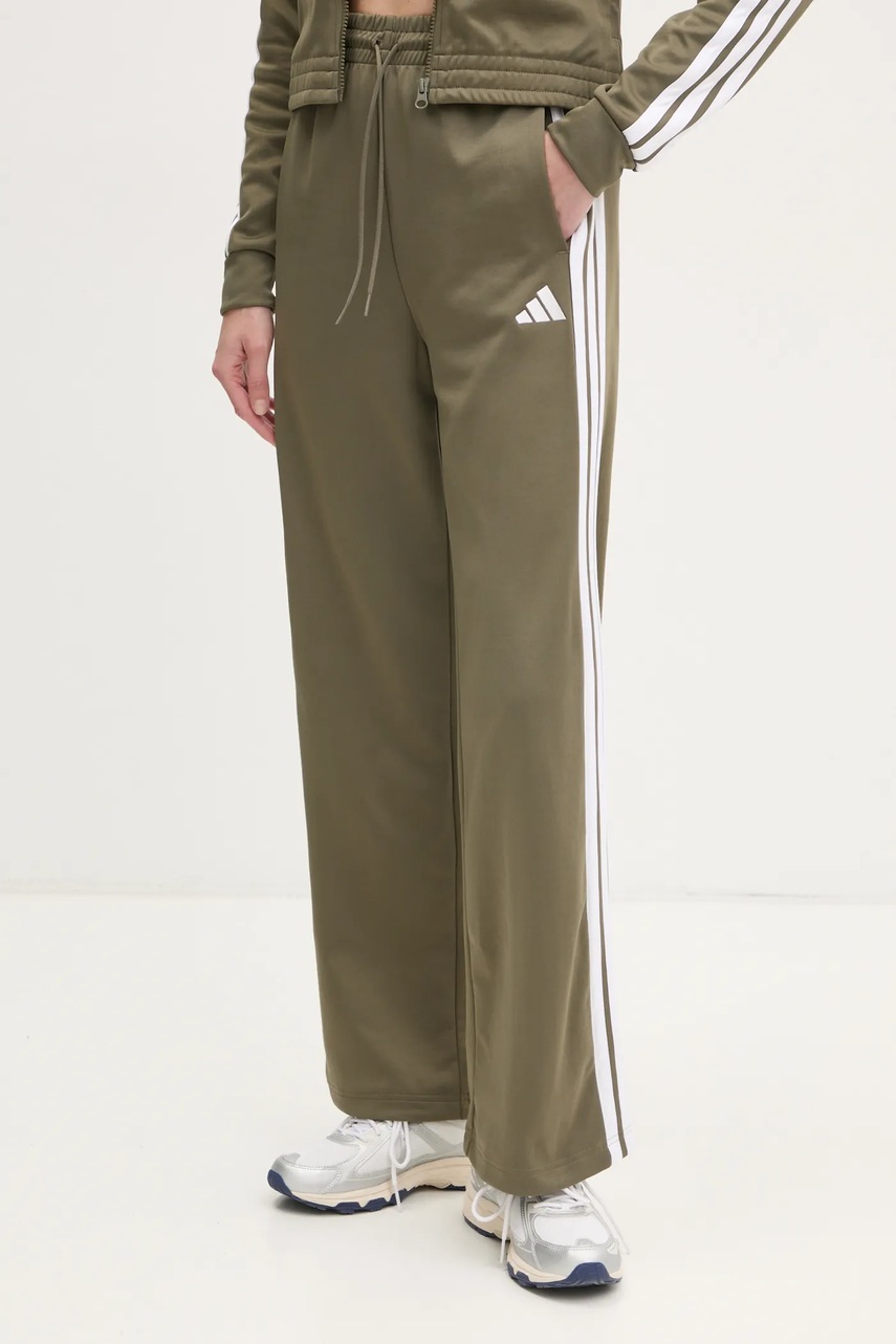 adidas melegítő szett TEAMSPORT zöld, női, JD2676 termék 2. képe