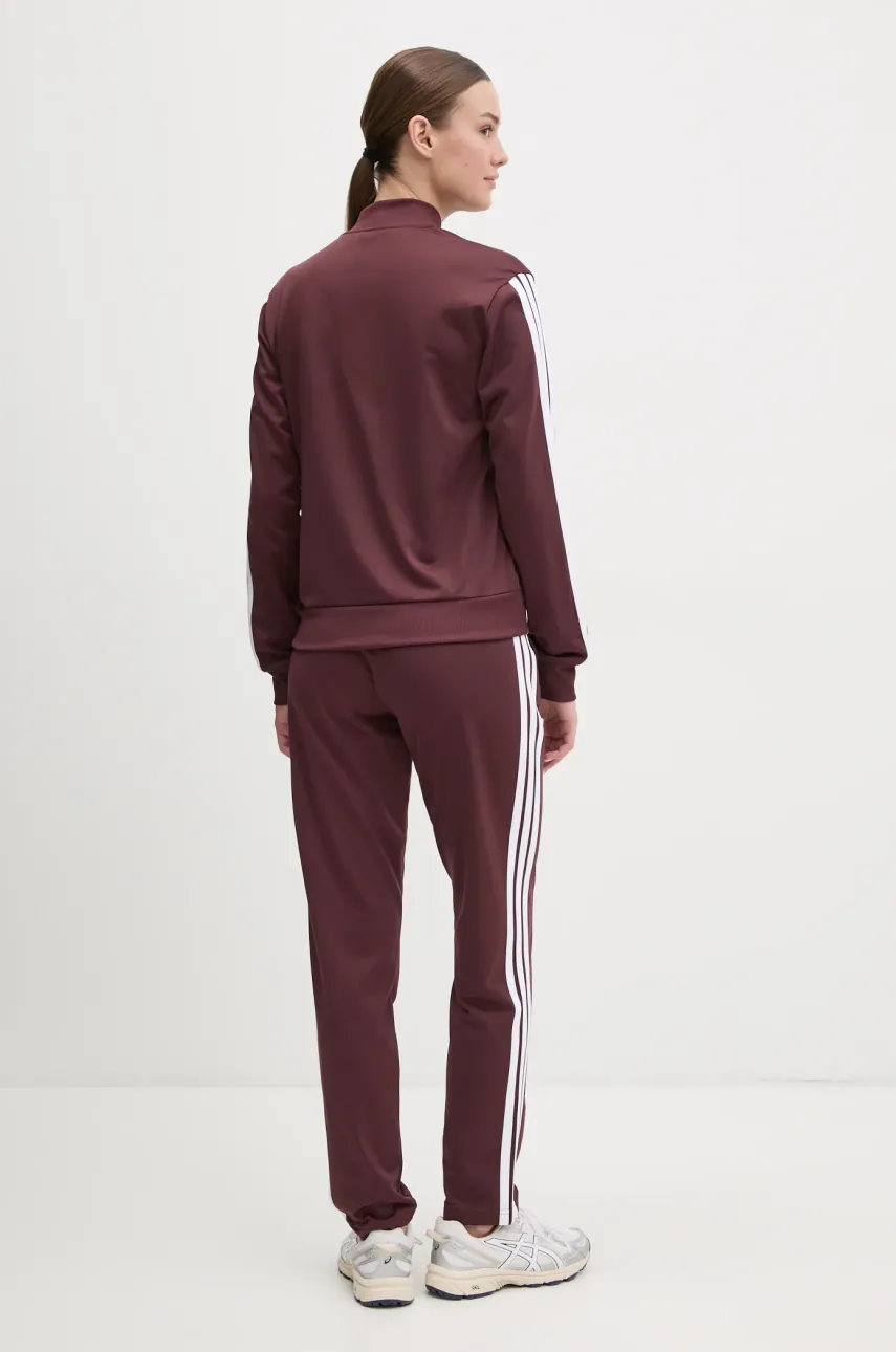 Спортивный костюм adidas Essentials женский цвет фиолетовый JD2683 Спортивный костюм adidas Essentials женский цвет фиолетовый JD2683