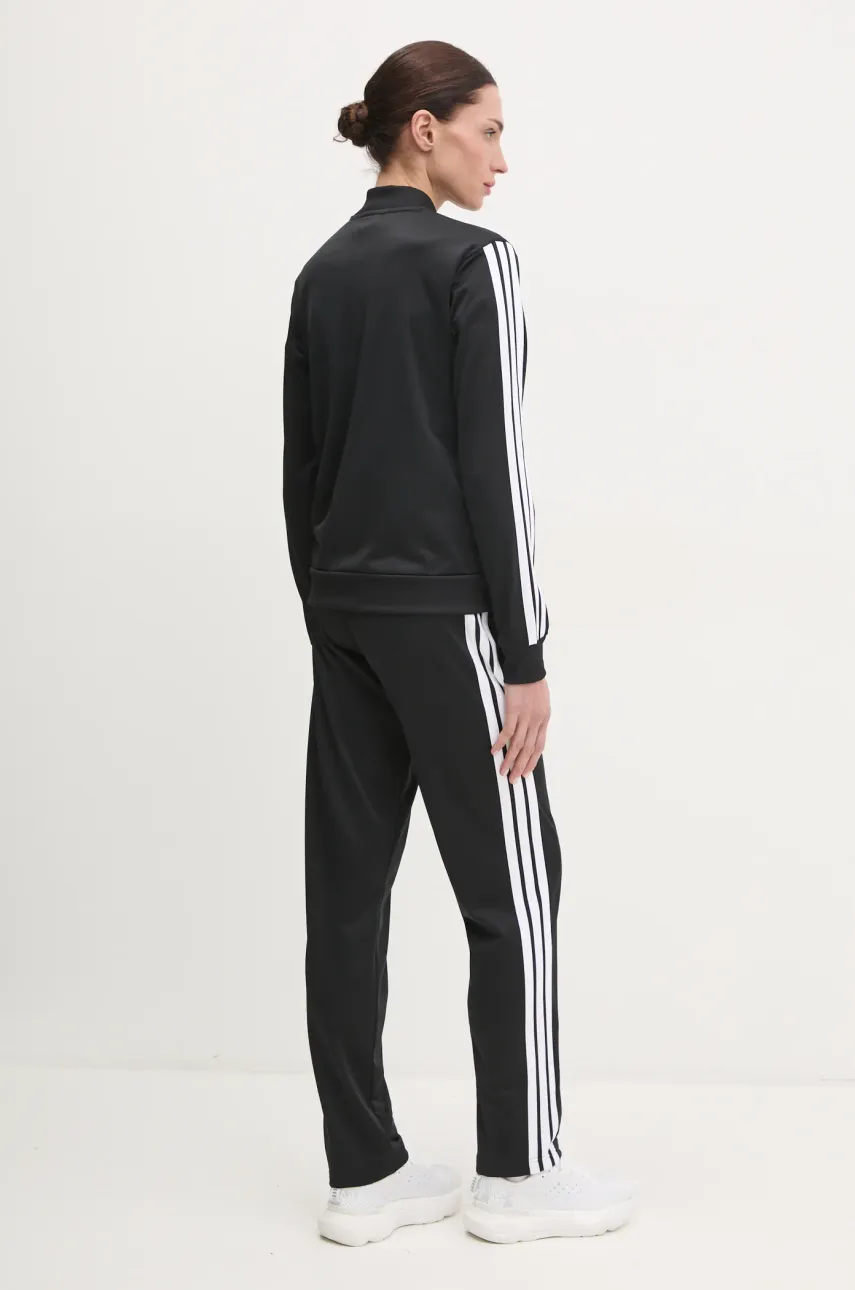 Спортивный костюм adidas 3-Stripes женский цвет чёрный JD5434 Спортивный костюм adidas 3-Stripes женский цвет чёрный JD5434