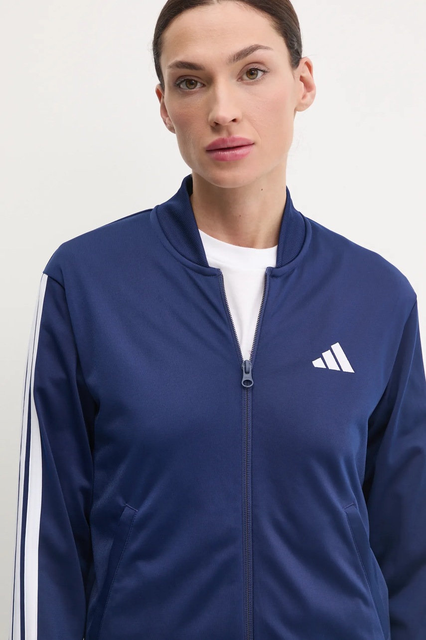Φόρμα adidas 3-Stripes χρώμα: ναυτικό μπλε, JD5435 φωτογραφία
