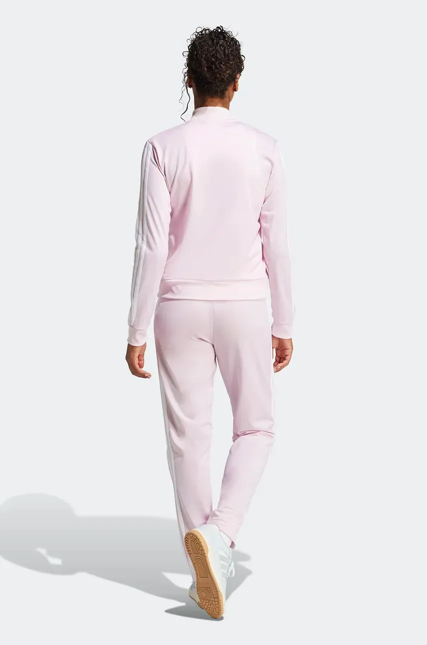 Спортивный костюм adidas Essentials женский цвет розовый JD5437 Спортивный костюм adidas Essentials женский цвет розовый JD5437