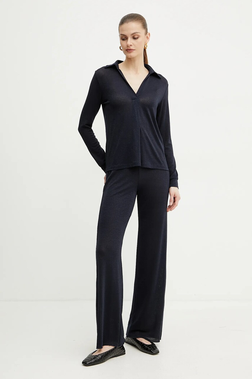 Marella compleu Emme by Marella femei, culoarea albastru marin, 2515631011200 Marella compleu Emme by Marella femei, culoarea albastru marin, 2515631011200