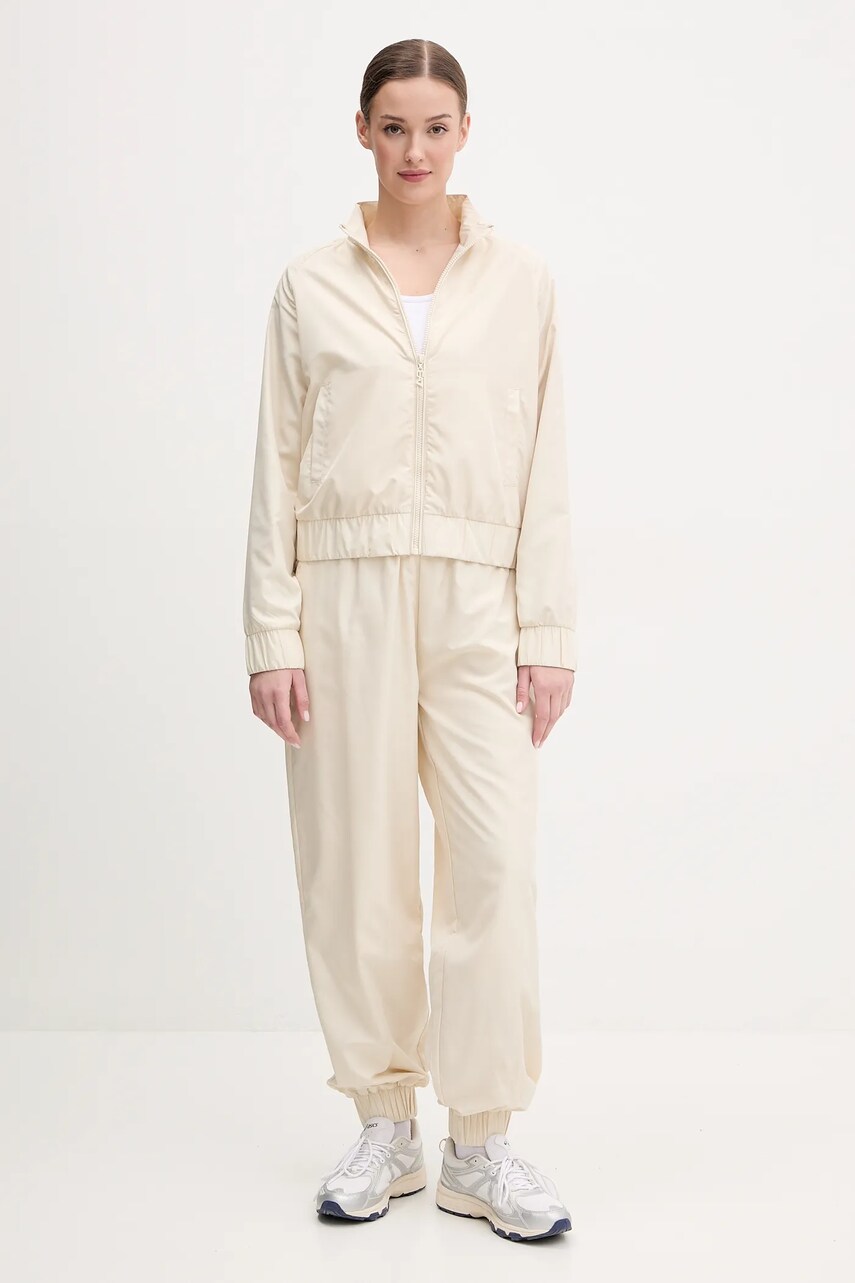 Levně Tepláková souprava EA7 Emporio Armani béžová barva, AF12948.7W000118