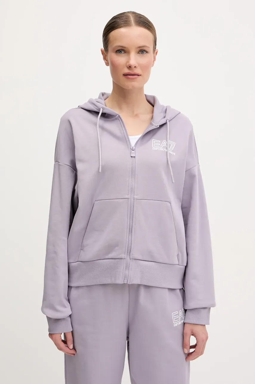 Спортивный костюм EA7 Emporio Armani женский цвет фиолетовый AF12473.7W000110 Спортивный костюм EA7 Emporio Armani женский цвет фиолетовый AF12473.7W000110