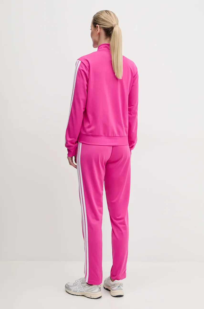 Спортивный костюм adidas 3-Stripes женский цвет розовый JD5436 Спортивный костюм adidas 3-Stripes женский цвет розовый JD5436