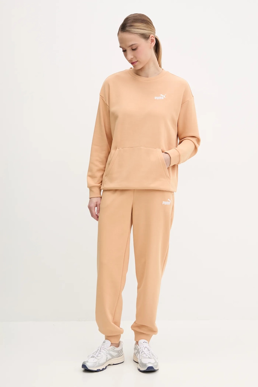 Puma trening femei, culoarea bej, 685074