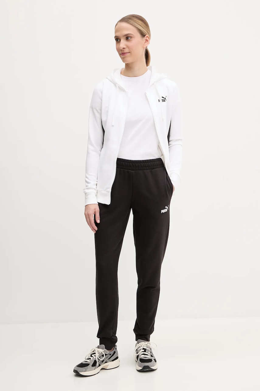 Puma trening femei, culoarea alb, 685077 Puma trening femei, culoarea alb, 685077