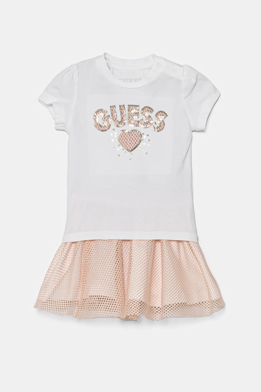 Levně Kojenecká sada Guess bílá barva, A5RG16 K6YW0