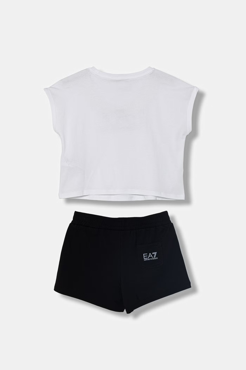 EA7 Emporio Armani Спортивний комплект дитячий бавовняний