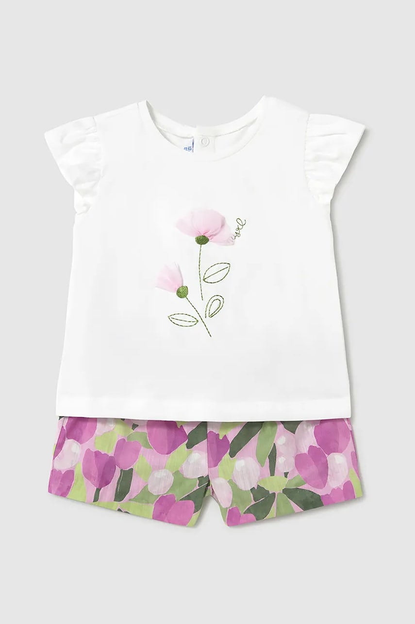Mayoral compleu bebe culoarea roz, 1237 Mayoral compleu bebe culoarea roz, 1237