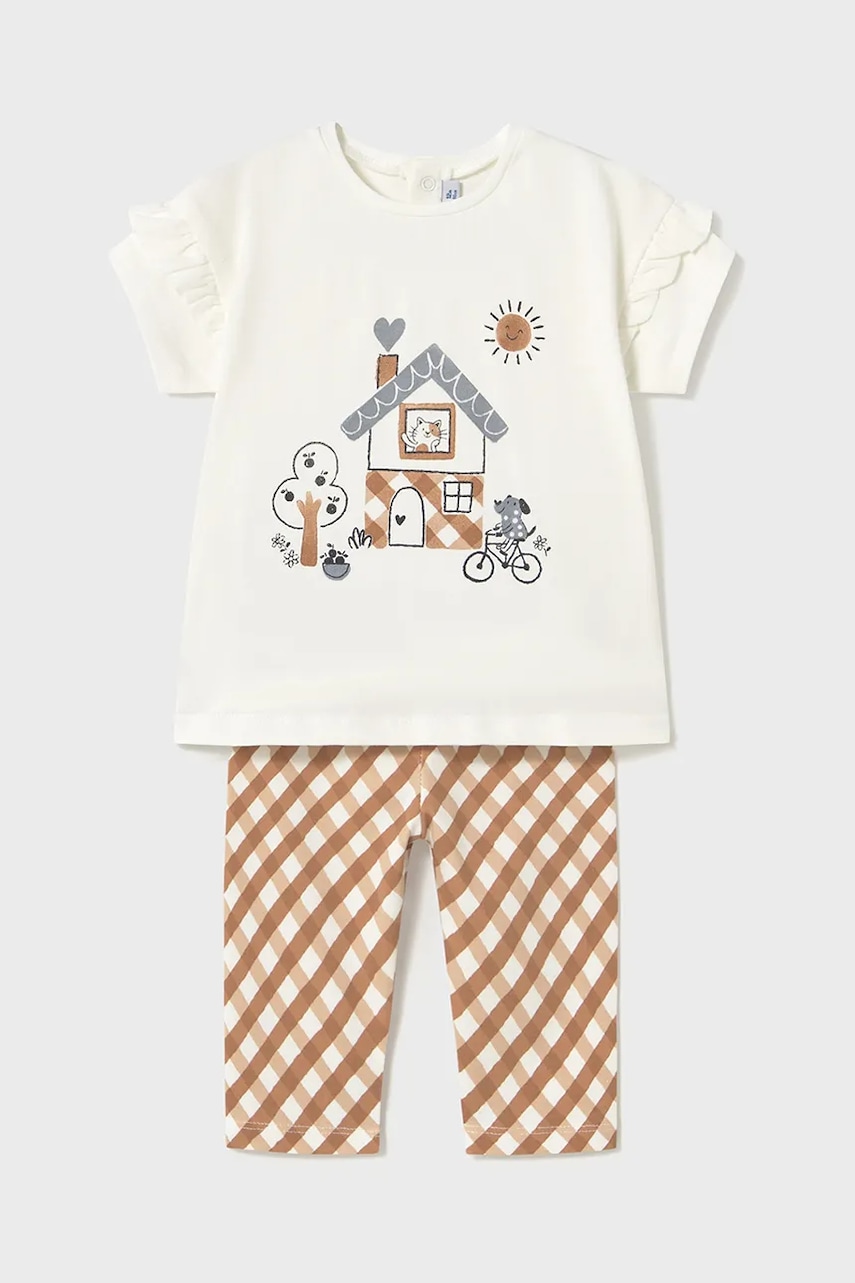 Mayoral compleu copii culoarea maro, 1739