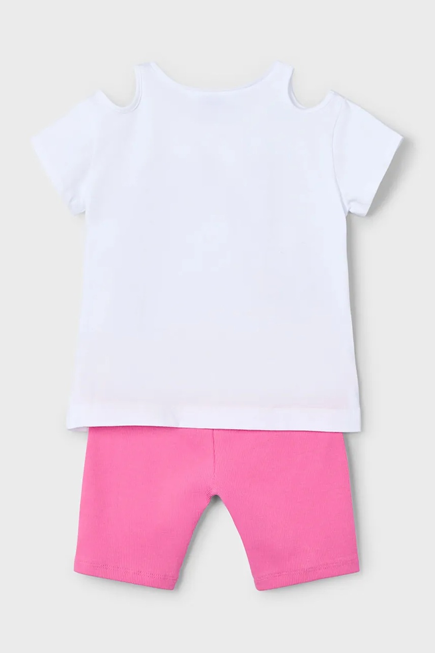 Детский комплект из хлопка Mayoral цвет розовый 3708