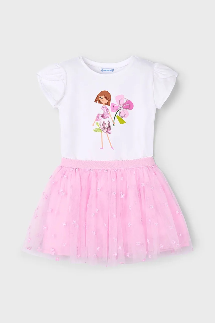 Детский комплект Mayoral цвет розовый 3946