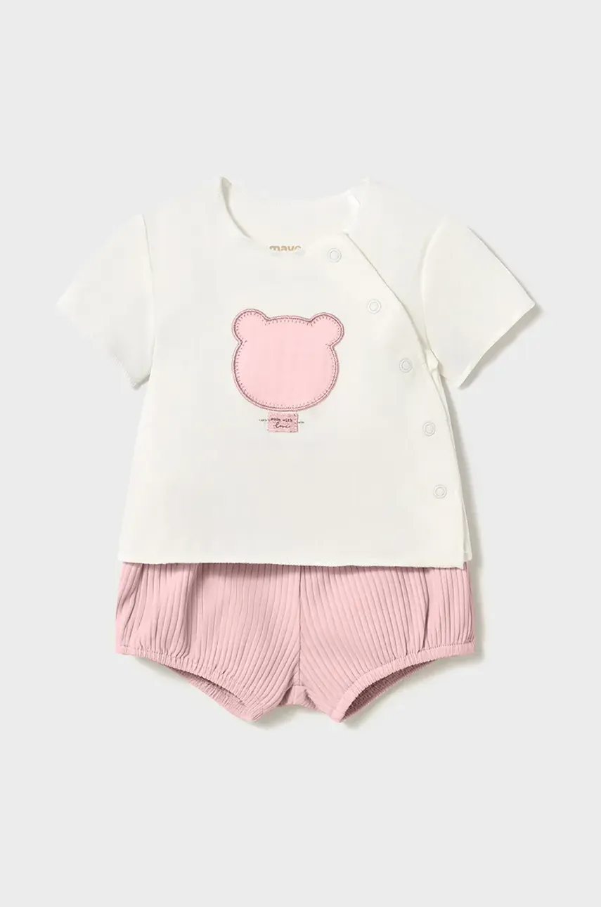 Mayoral Newborn compleu bebe culoarea roz, 1259