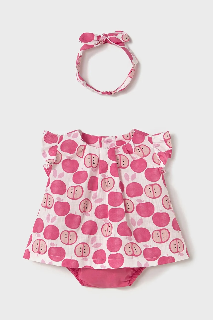 Mayoral Newborn compleu bebe culoarea roz, 1260