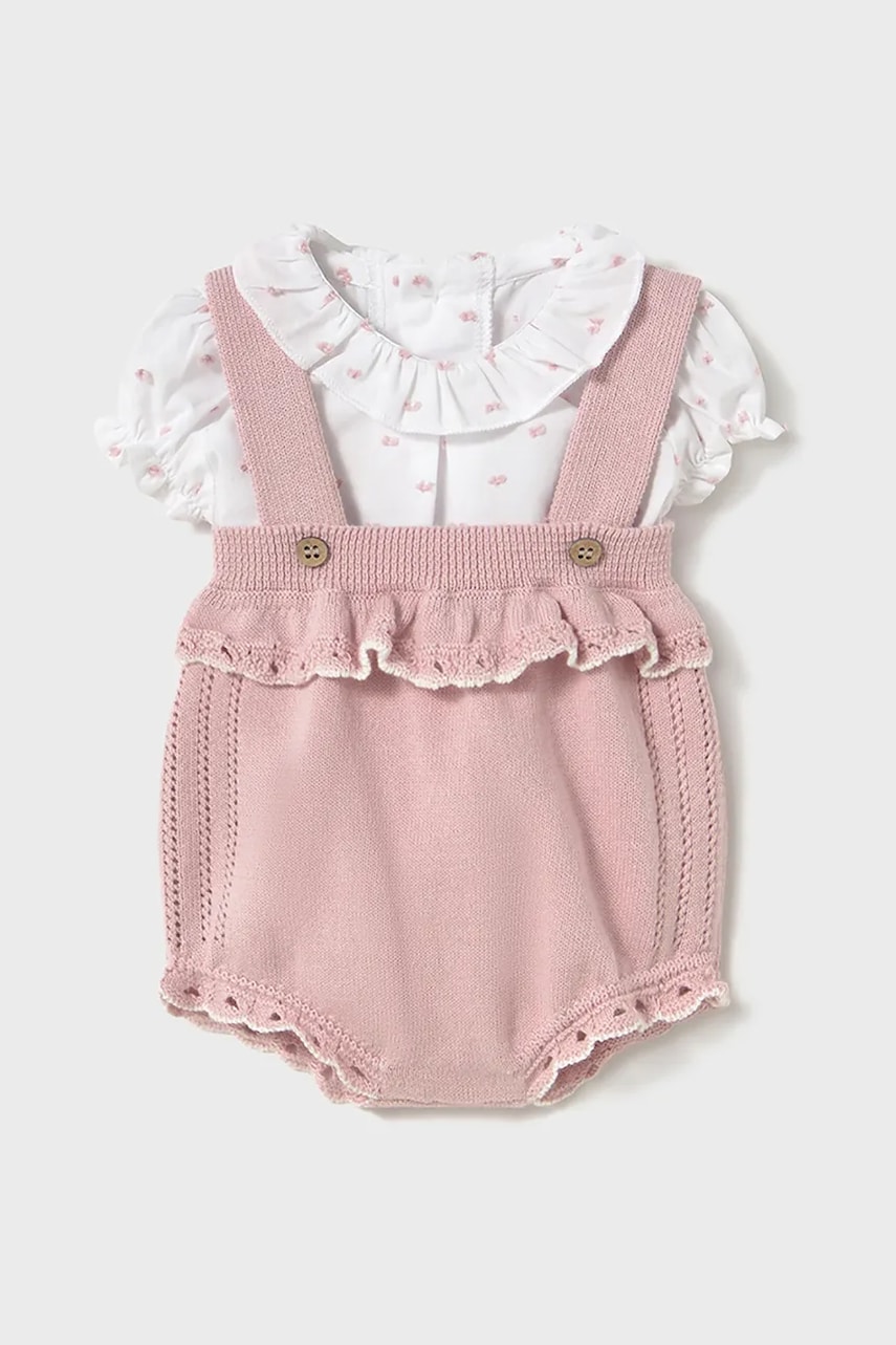 Mayoral Newborn compleu bebe culoarea roz, 1661