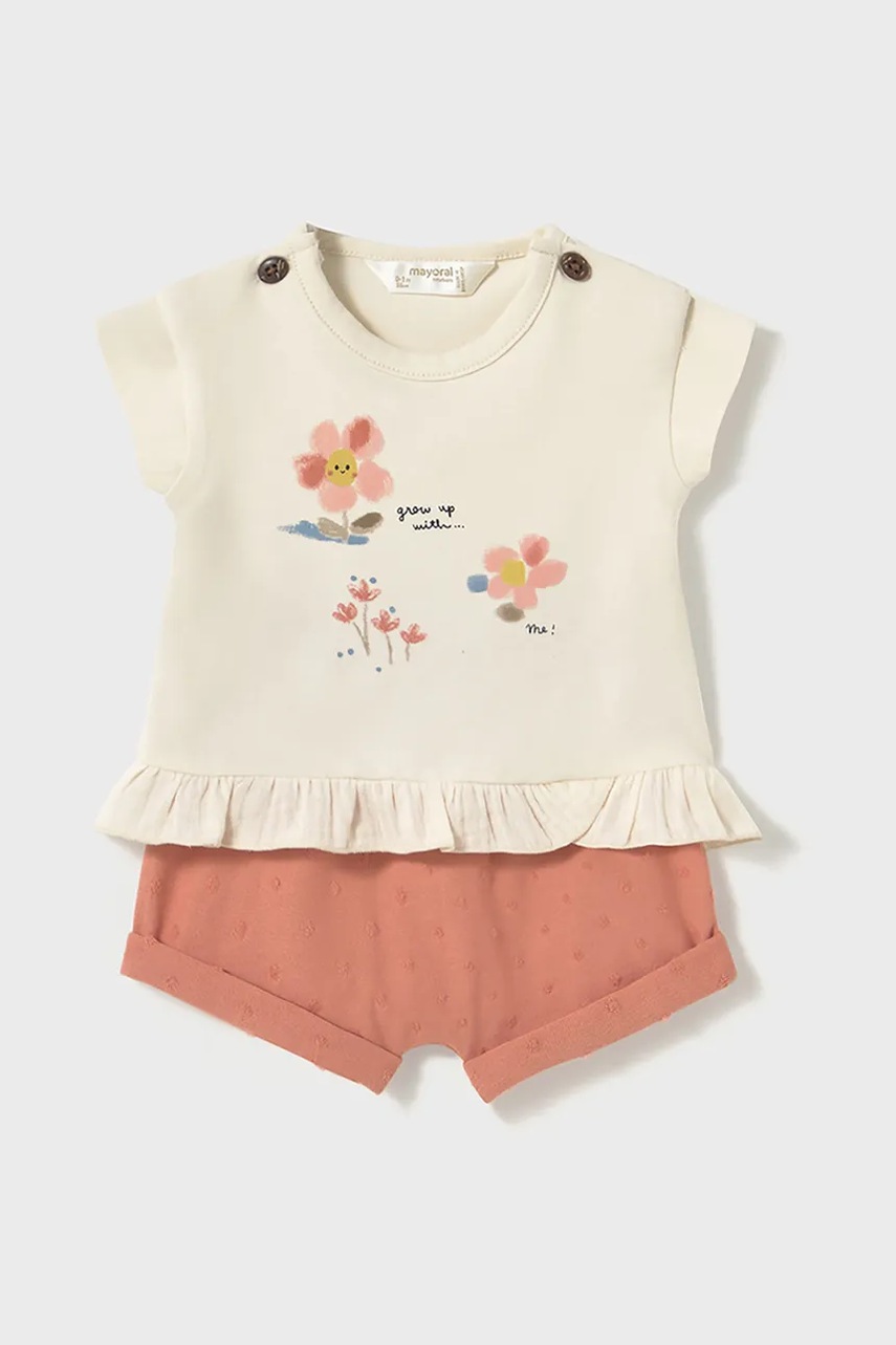 Комплект для младенцев Mayoral Newborn цвет оранжевый 1664