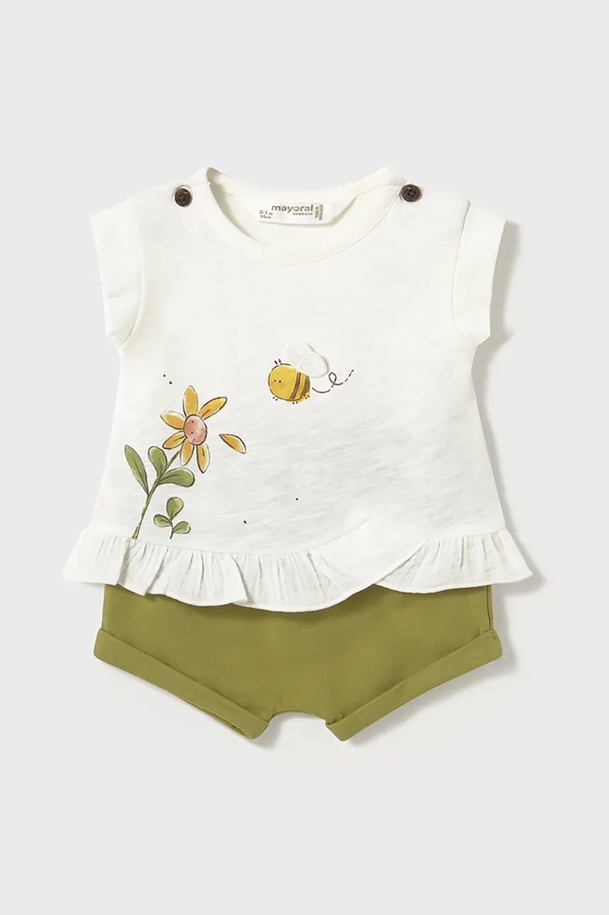 Комплект для младенцев Mayoral Newborn цвет зелёный 1664