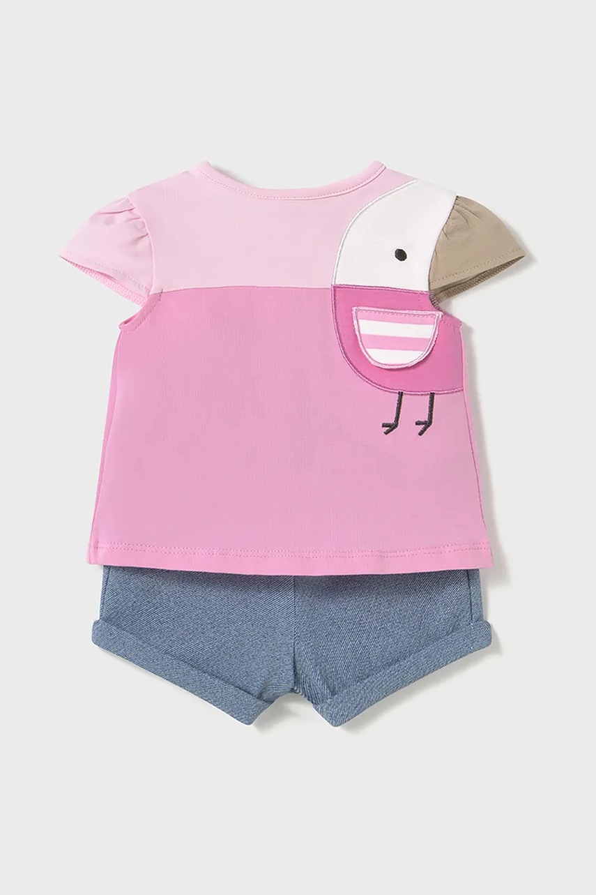 Комплект для младенцев Mayoral Newborn 2 шт цвет розовый 1670