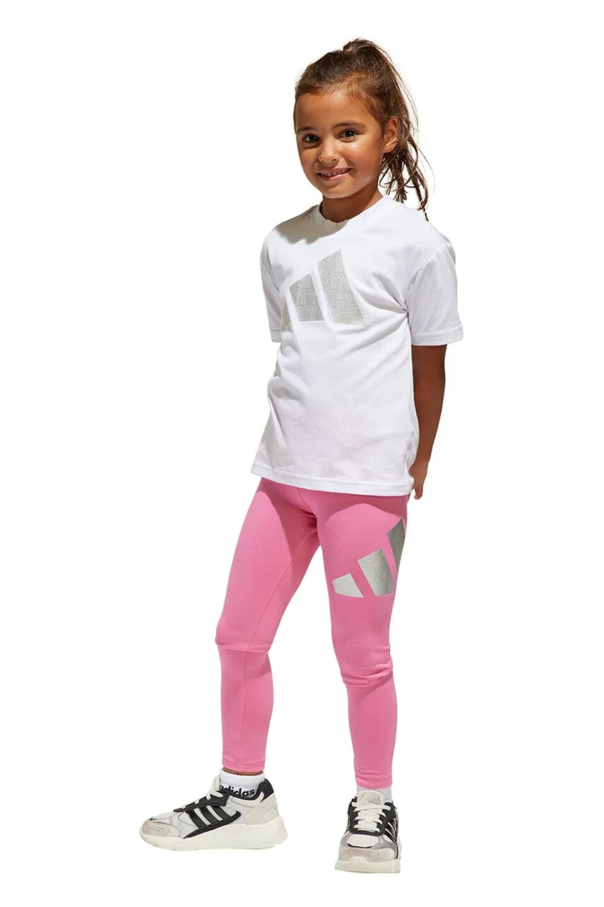 adidas compleu copii culoarea alb, JC7524