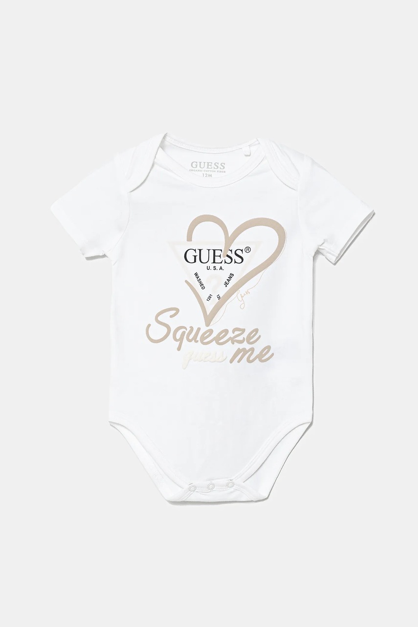 Комплект для младенцев Guess цвет бежевый H5GW04 K6YW1 Комплект для младенцев Guess цвет бежевый H5GW04 K6YW1