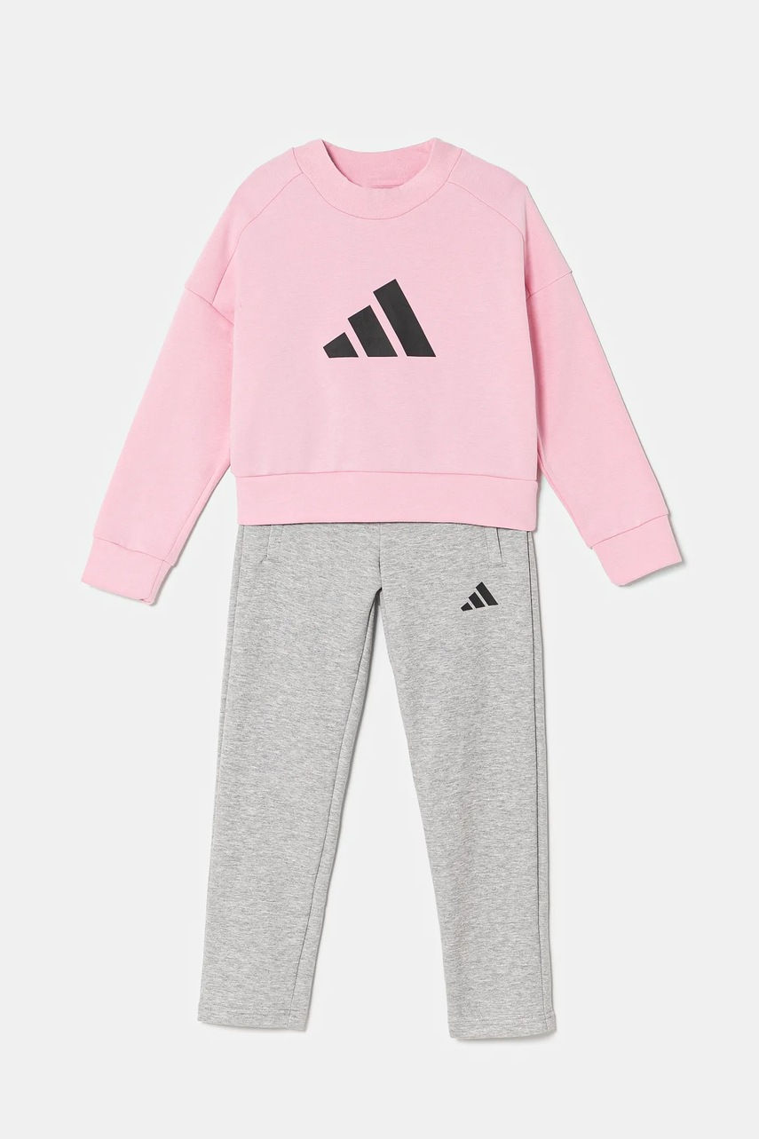 Детский спортивный костюм adidas цвет розовый JJ4800 Детский спортивный костюм adidas цвет розовый JJ4800