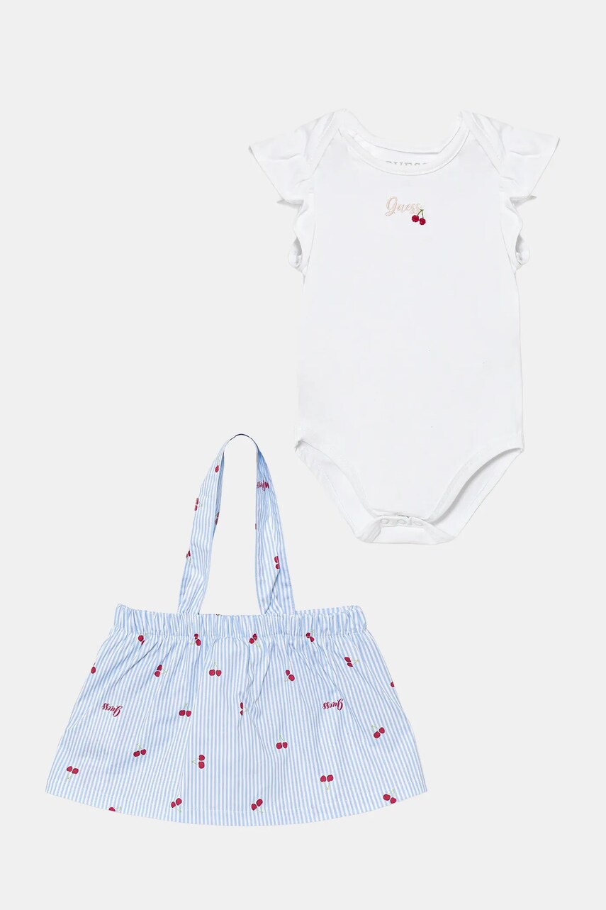 Levně Kojenecká sada Guess bílá barva, S5GG03 K6YW4